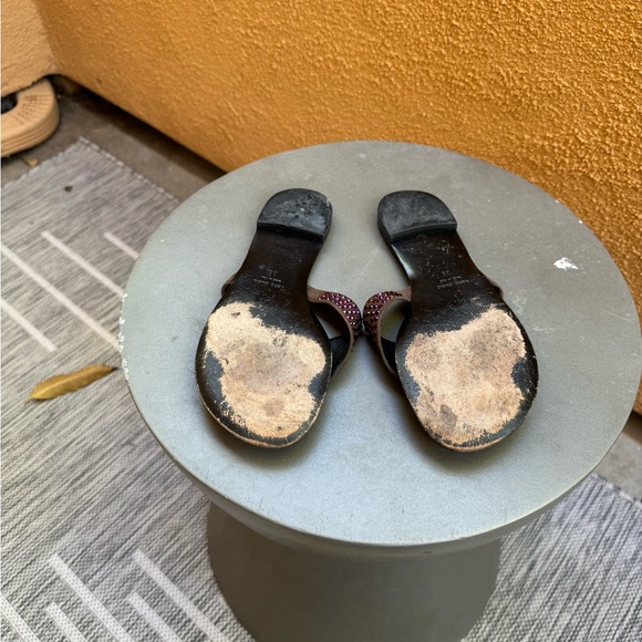 Giuseppe Zanotti Black and Brown Sandals